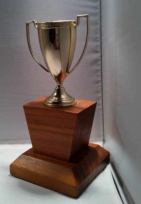 Customized Trophy with Base for Any Occasion