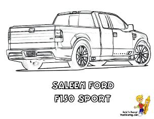 Truck Coloring Pages Ford Vennie Lilly