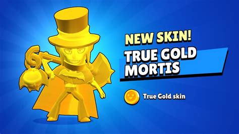 True Gold Mortis Brawl Stars Youtube