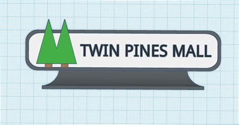 Twin Pines Mall By Ben Download Free Stl Model Printables Com