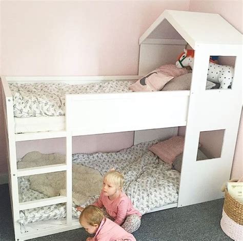 Twins Room Girl Room Girls Bedroom Ikea Kura Bed Kura Bed Hack