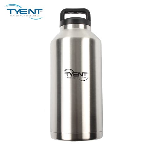 Tyent 2L Stainless Steel Bottle Tyent Water Ionisers Uk