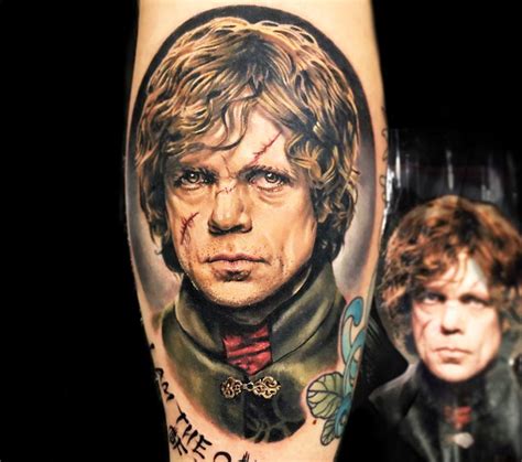 Tyrion Lannister Artwork Colored Tattoo Design Tattoos Gallery Artem