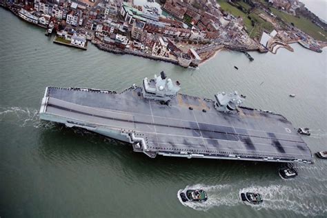 U K Carrier Hms Queen Elizabeth Wraps 7 Month Maiden Deployment Usni