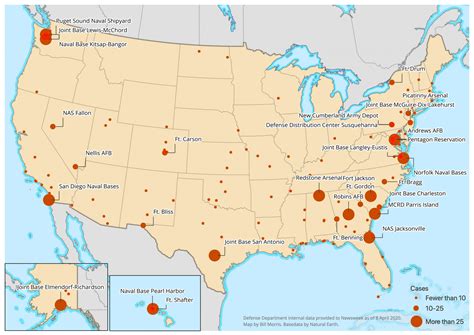 U S Army Bases History Locations Maps Photos Army Bases