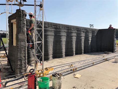 U S Army Corps Of Engineers Tests 3D Printed Concrete Barracks Tech