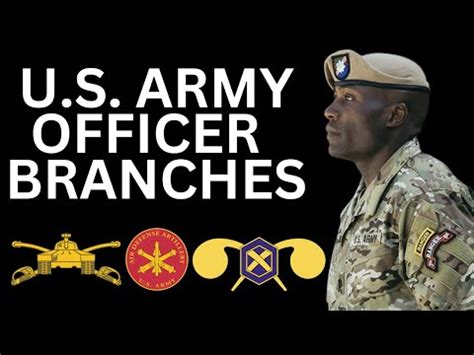 U S Army Officer Branches