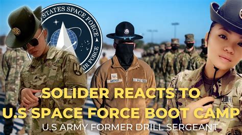 U S Army Solider Reacts To U S Space Force Bootcamp Former Army Drill