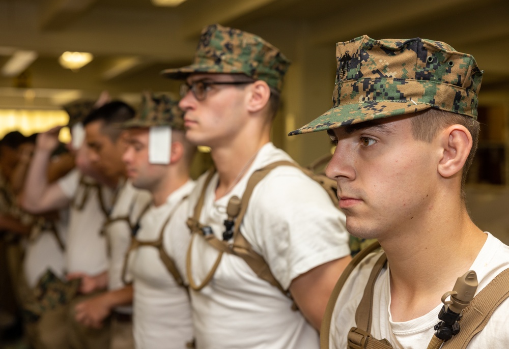 U S Marine Corps Officer Candidates From Lima Company Conduct A