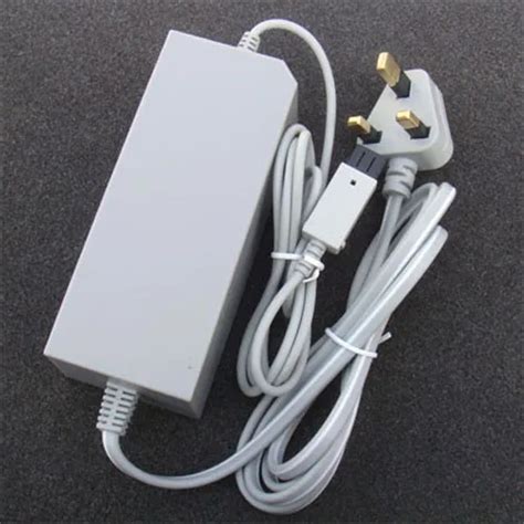 Uk Type Ac Wall Adapter Power Supply Replacement For Nintendo Wii