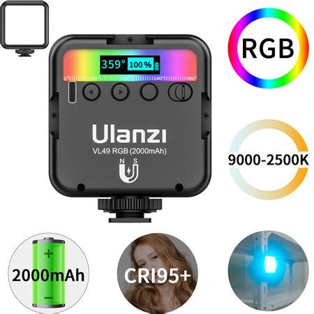 Ulanzi VL-49 Lumens: Super Bright LED Video Light