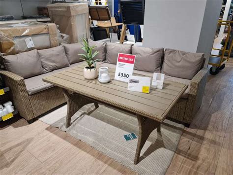 Ullehuse 6 Seater Natural Lounge Set At Jysk Only 350 Hotukdeals