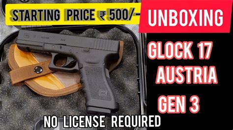 Unboxing Glock 17 Austria Gen 3 Youtube