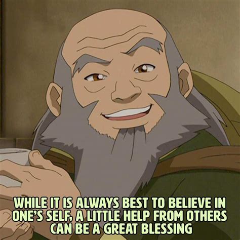 Uncle Iroh Was The Best Character Imgur Iroh Quotes Avatar Quotes