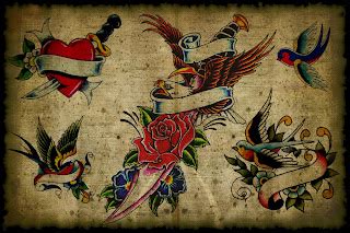 Uncovering The Truly Great Traditional Tattoo Flash Art Flash Tattoo