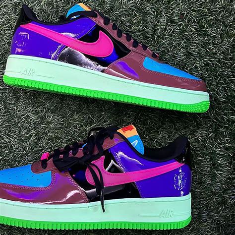 Undefeated X Nike Air Force 1 Low Amp Quot Pink Prime Amp Quot Nice Kicks