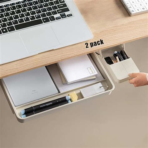 5 Under Desk Drawer Organization Ideas