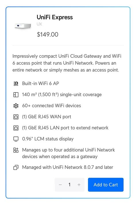 Unifi Ucg Ultra Vs Unifi Express Ux R Ubiquiti