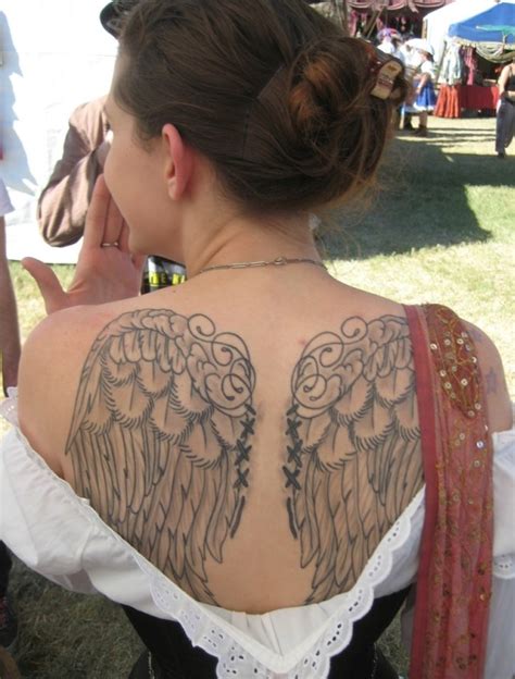 Unique Angel Wing Tattoos On Back For Women Women With Latest Ideas