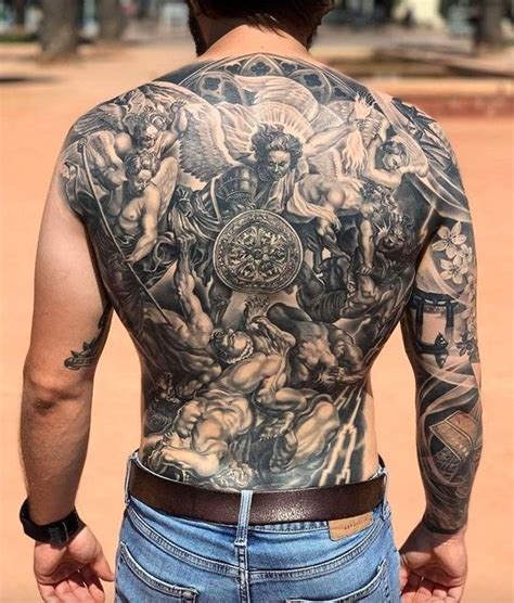 Unique Back Tattoos For Men