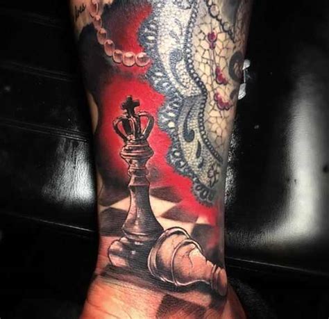 20 Unique Chess Tattoo Designs to Checkmate Your Style