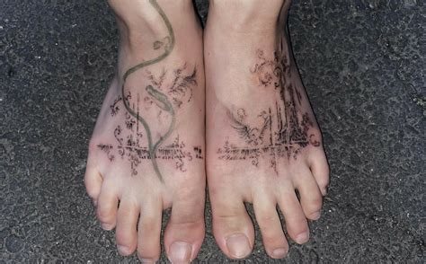 Unique Foot Tattoo Designs For Men Best Tattoo Ideas