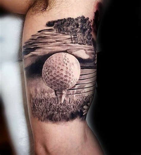 7 Unique Golf Tattoo Designs for Golf Enthusiasts