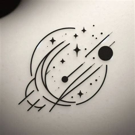 Unique Tattoo Designs Inspired By The Cosmos Dalle Prompt