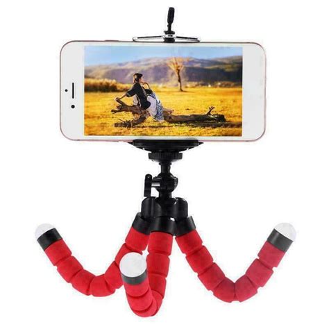 Universal Cell Phone Holder Flexible Octopus Tripod Bracket Selfie Stand Monopod Walmart Com