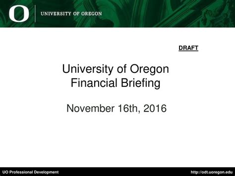 University Of Oregon Finance Club