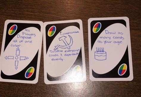 Uno Blank Wild Card Rules And Ideas 2023 Artofit