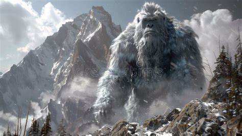 Unveiling The Mystery Of The Yeti The Legend Of The Himalayan Giant Stock Photo Image Of Giant