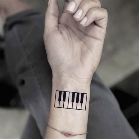 Update 68 Piano Keys Tattoo Designs Super Hot In Coedo Com Vn