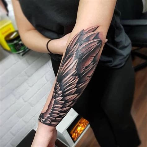 Update 76 Eagle Wings Tattoo On Hand Super Hot In Coedo Com Vn