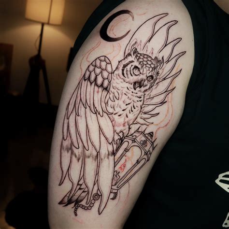 Update 76 Owl Traditional Tattoo In Cdgdbentre