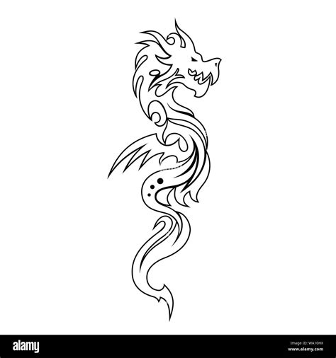 Update 82 Dragon Tattoo Stencils Super Hot In Coedo Com Vn