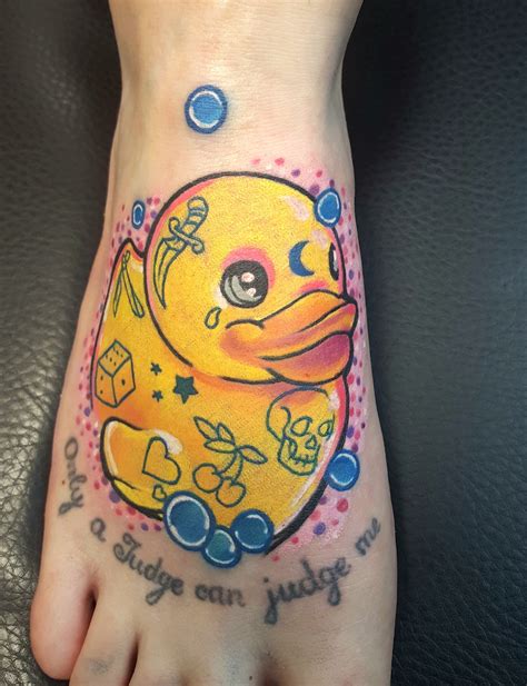 Update More Than 62 Rubber Duck Tattoo Best In Cdgdbentre