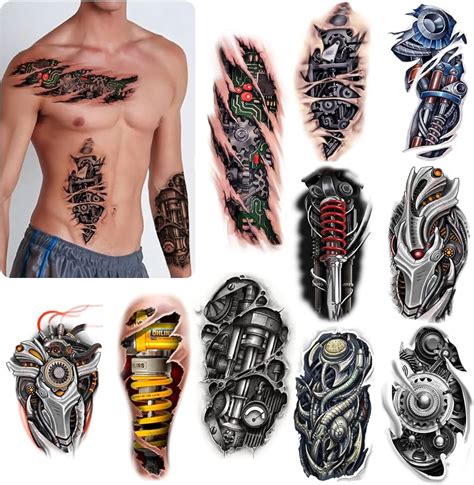 Update More Than 77 Realistic Biomechanical Tattoos Super Hot In