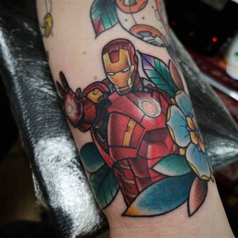 Updated 40 Bold Iron Man Tattoos March 2020 Iron Man Tattoo