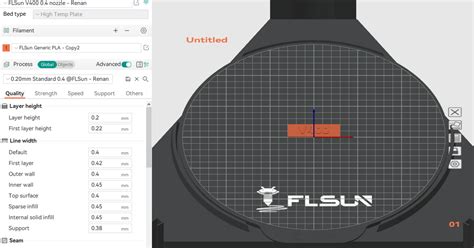 Updated Flsun V400 Orcaslicer Profiles By Renanaz Download Free Stl