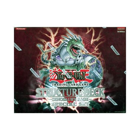 Upper Deck Yu Gi Oh Dinosaur Amp 39 S Rage Structure Deck 1St Edition Box Steel City Collectibles