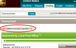 Ups Tracking Number Track Freight Status Or Package Online