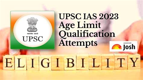 Upsc Ias Age Limit 2023 Check Eligibility Number Of Attempts