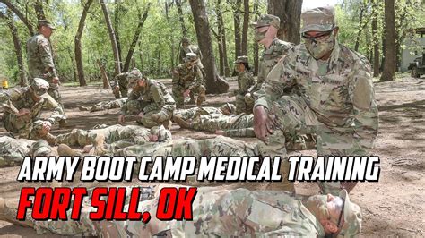 Us Army Boot Camp Medical Training Bravo 1 19 Mtl Youtube