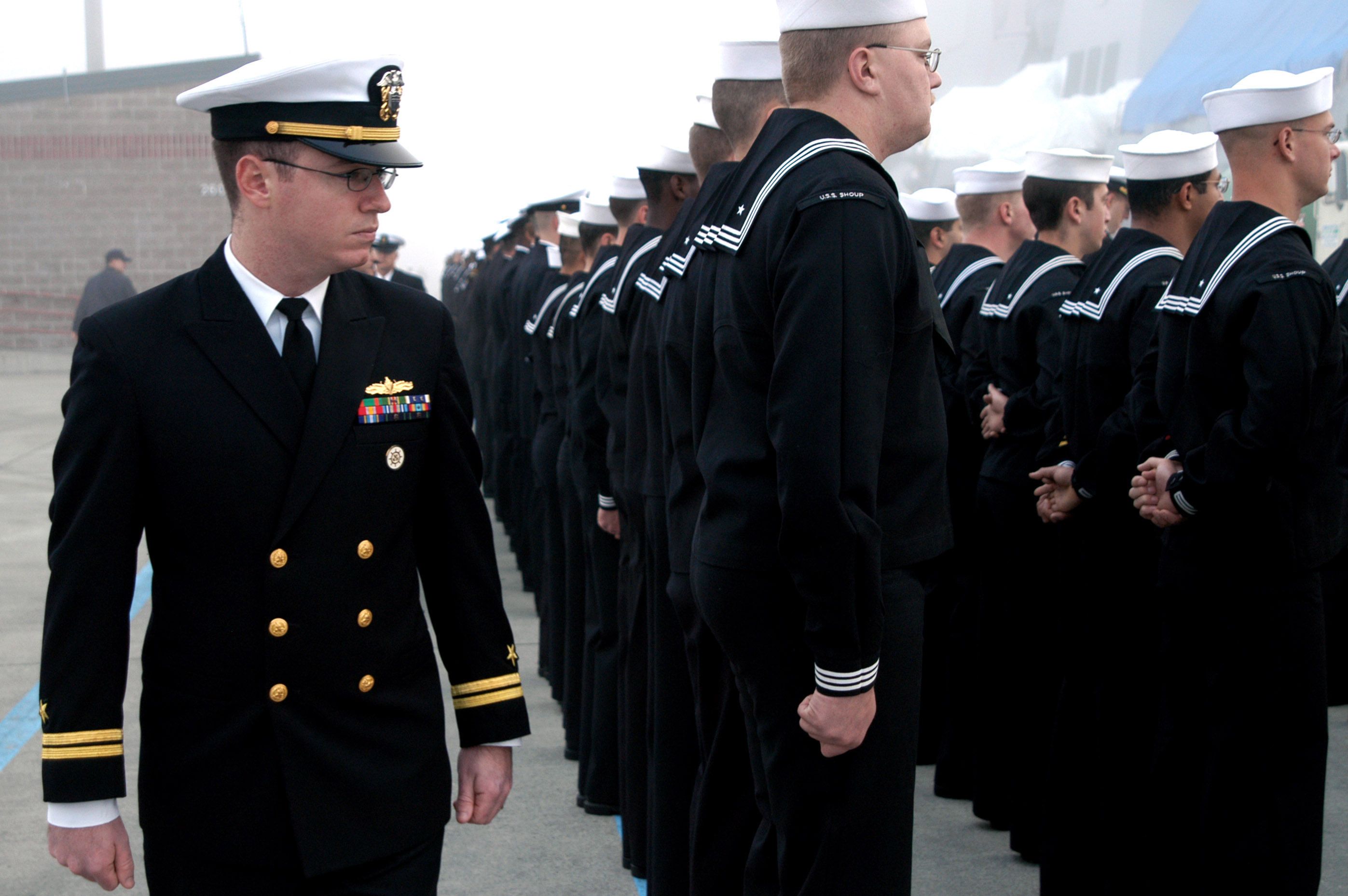 6 Uniforms Worn by US Navy Personnel