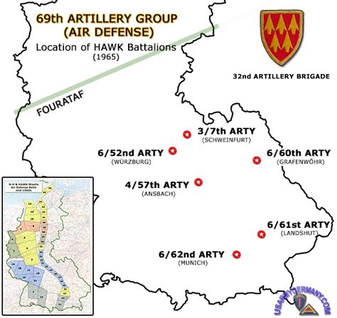 Usareur Units 69Th Ada Bde