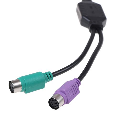 Usb Male To Ps 2 Ps2 Female Converter Cable Cord Converter Adapter