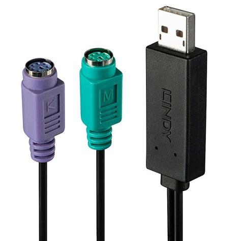 Usb To Ps 2 Converter Cable From Lindy Uk