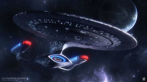 Uss Enterprise Ncc 1701 D By Jetfreak 7 On Deviantart Uss Enterprise Ncc 1701 Star Trek Art