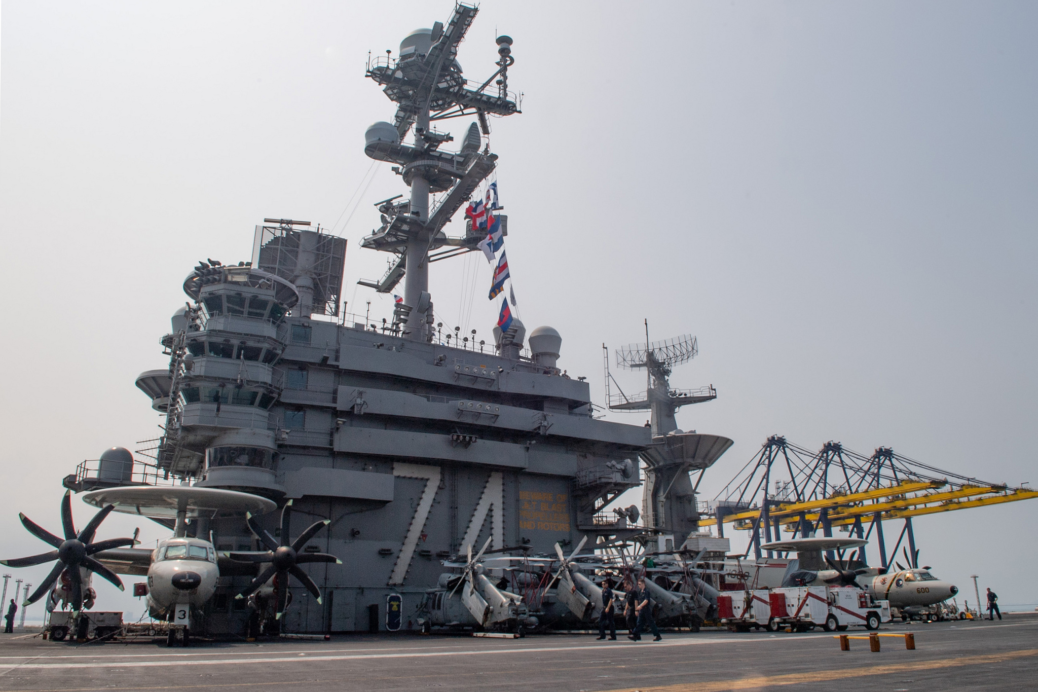 Uss John C Stennis Arrives In Thailand For Port Visit U S Indo